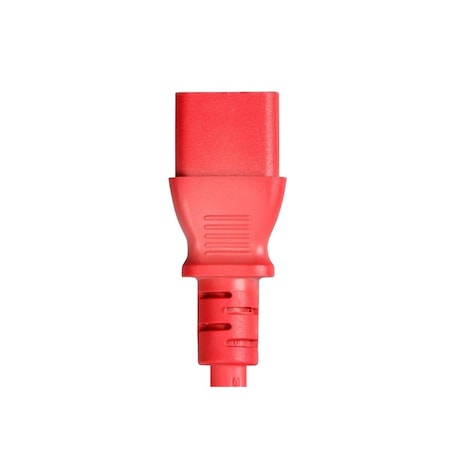 Monoprice Extension Cord - IEC 60320 C14 to IEC 60320 C13_ 18AWG_ 10A_ 3-Prong_ 33618